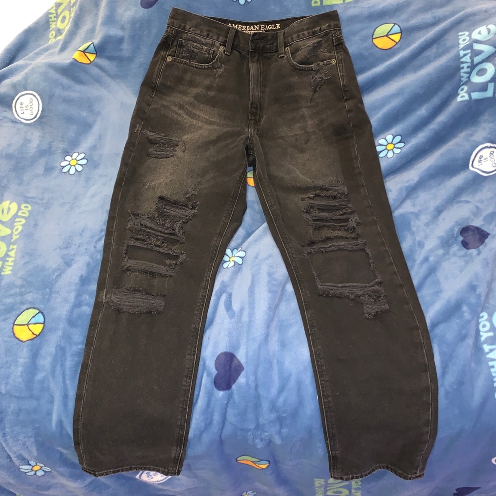 American eagle mom jeans